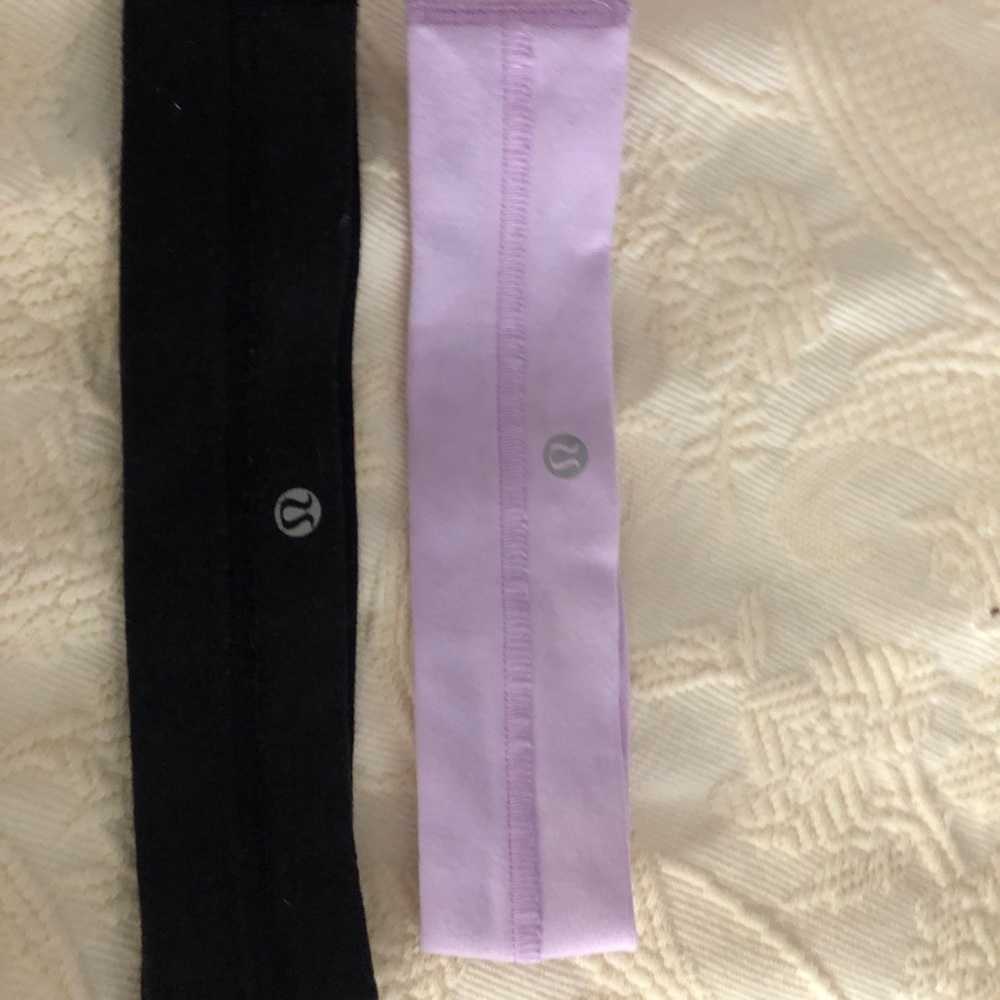 Two lululemon headbands
